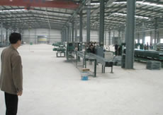 Profile rolling production line