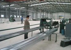 Profile rolling production line